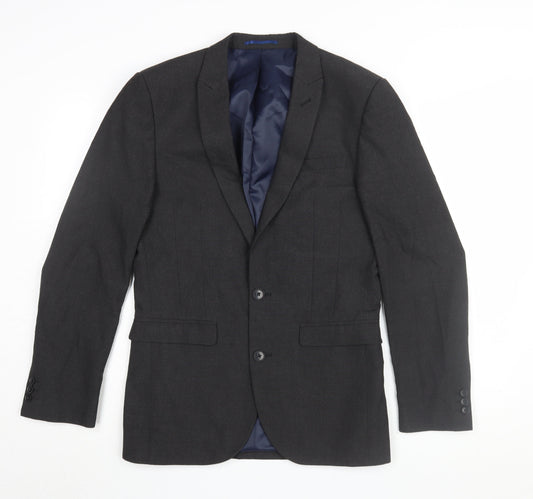 Mens UK Size 36 NEXT Regular Black Suit Jacket