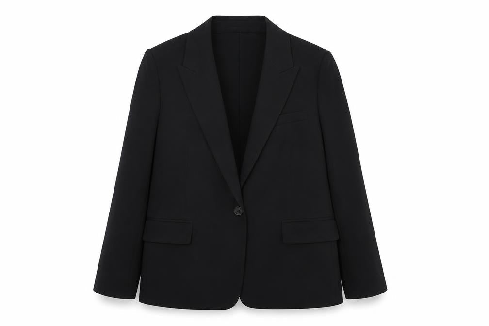 Womens UK Size 12 Marks and Spencer Regular Black Blazer