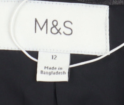 Marks and Spencer Women's Black Blazer Size 12
