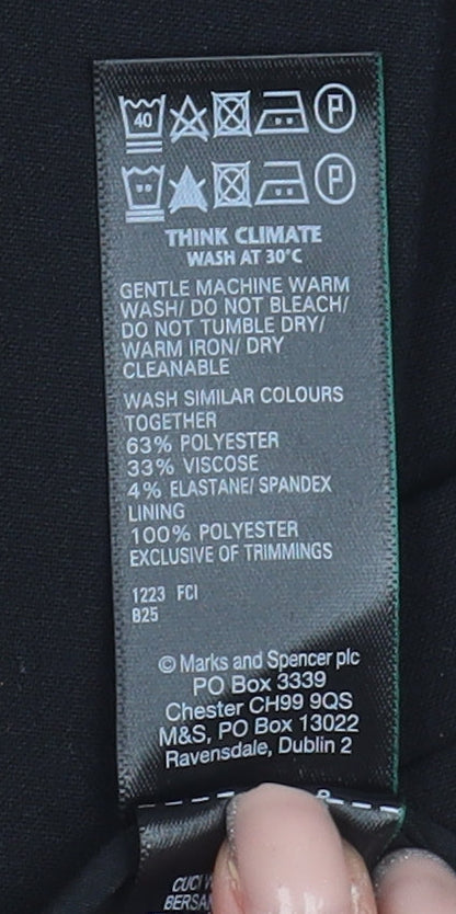 Marks and Spencer Women's Black Blazer Size 12