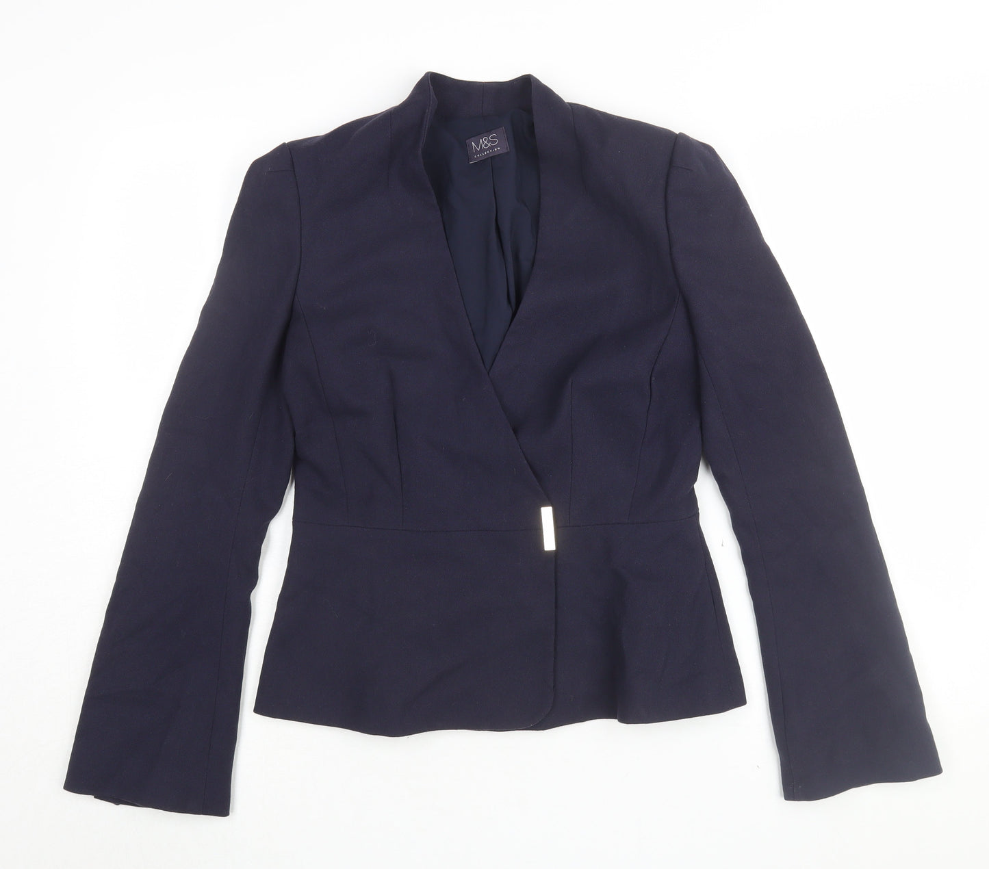 Marks and Spencer Women's Blue Blazer Size 8
