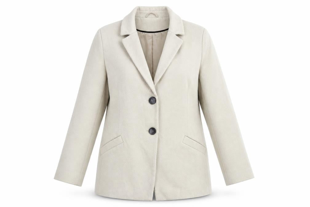 Womens UK Size 12 ASOS Beige Basic Jacket