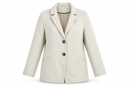 Womens UK Size 12 ASOS Beige Basic Jacket