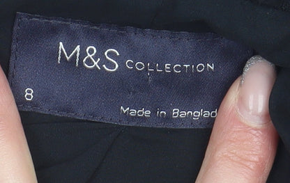 Marks and Spencer Women's Black Suit Jacket Size 8