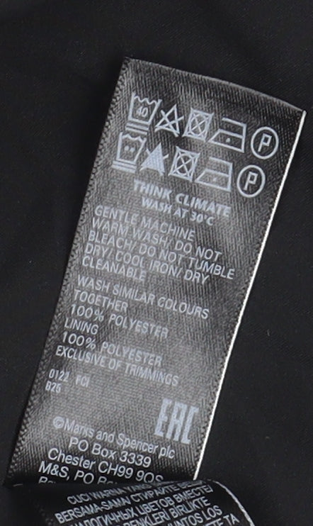 Marks and Spencer Women's Black Suit Jacket Size 8