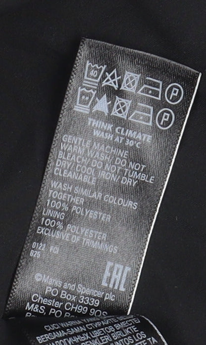 Marks and Spencer Women's Black Suit Jacket Size 8