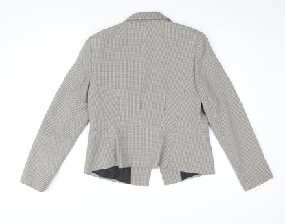 Marks and Spencer Women's Grey Houndstooth Suit Jacket