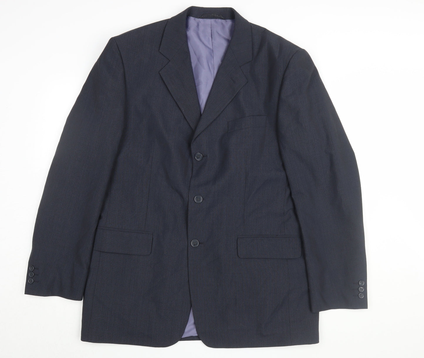 Mens UK Size 42 Genesis Regular Black Suit Jacket