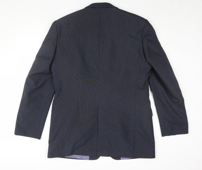 Mens UK Size 42 Genesis Regular Black Suit Jacket