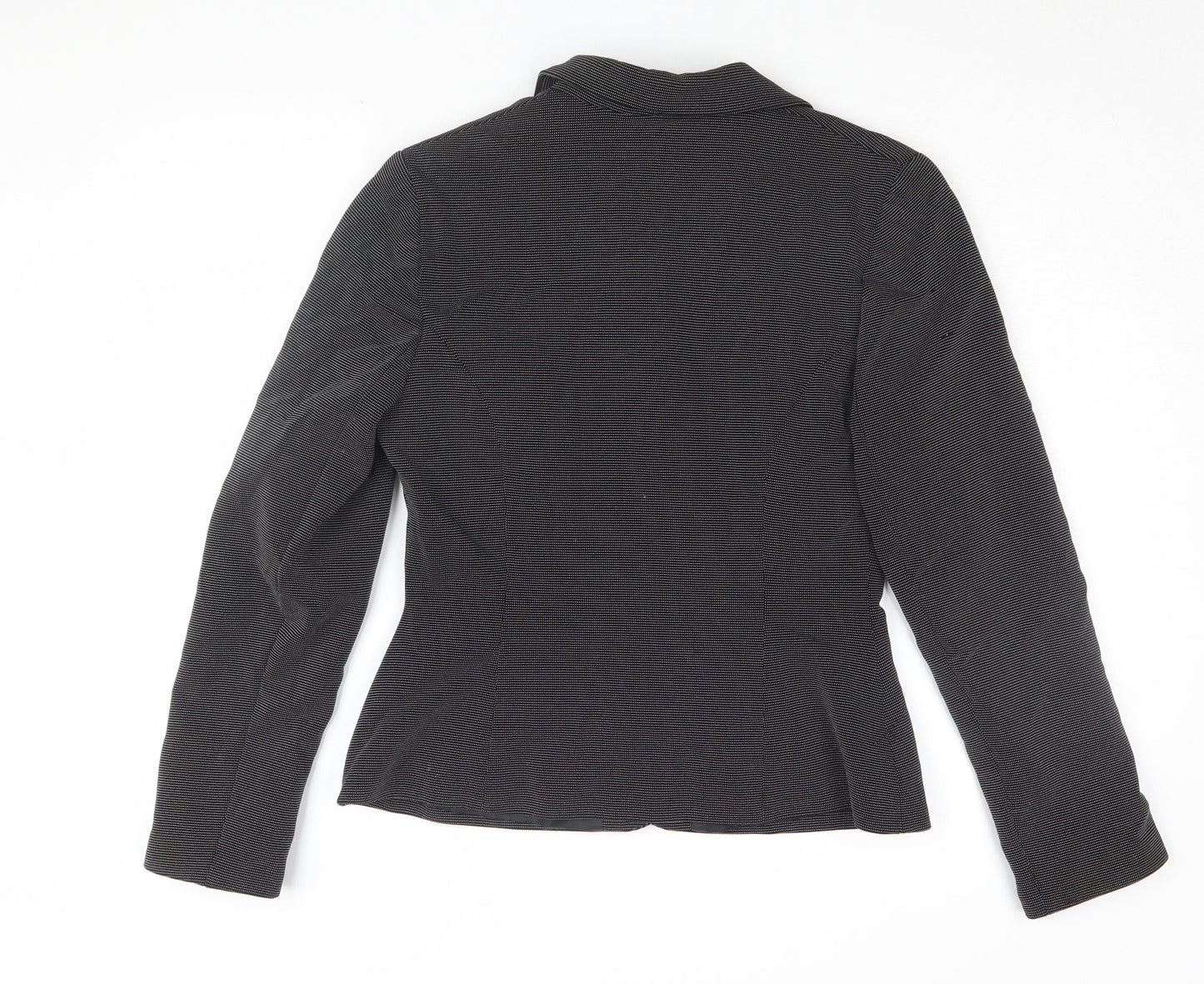 Womens UK Size 12 Topshop Black Basic Jacket