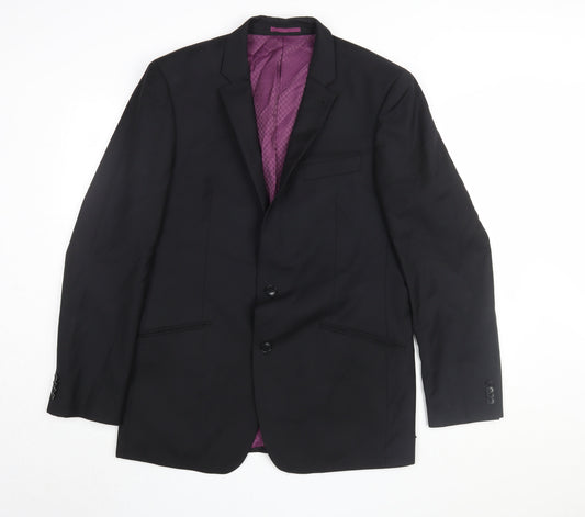 Mens UK Size 42 NEXT Regular Black Suit Jacket