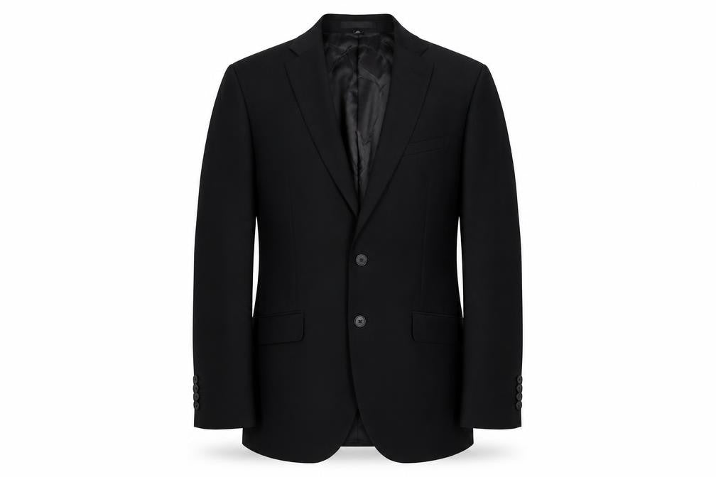 Mens UK Size 40 Marks and Spencer Regular Black Suit Jacket
