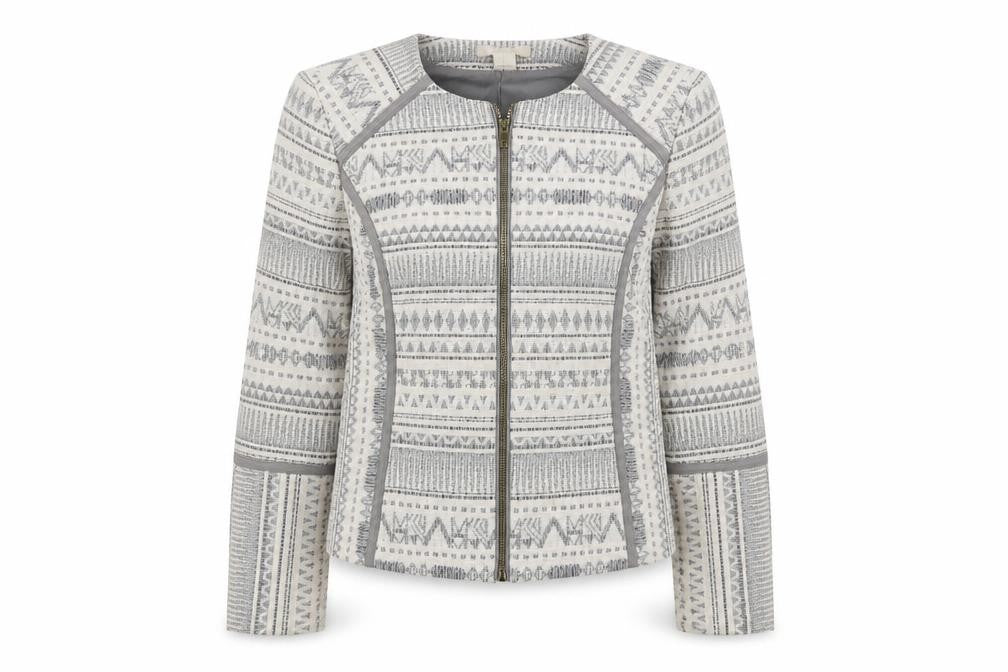 Womens UK Size 12 H&M Multicoloured Basic Jacket