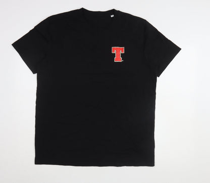 Stanley/Stella Men's Black XL Organic T-Shirt