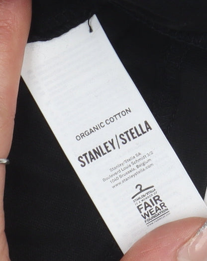 Stanley/Stella Men's Black XL Organic T-Shirt