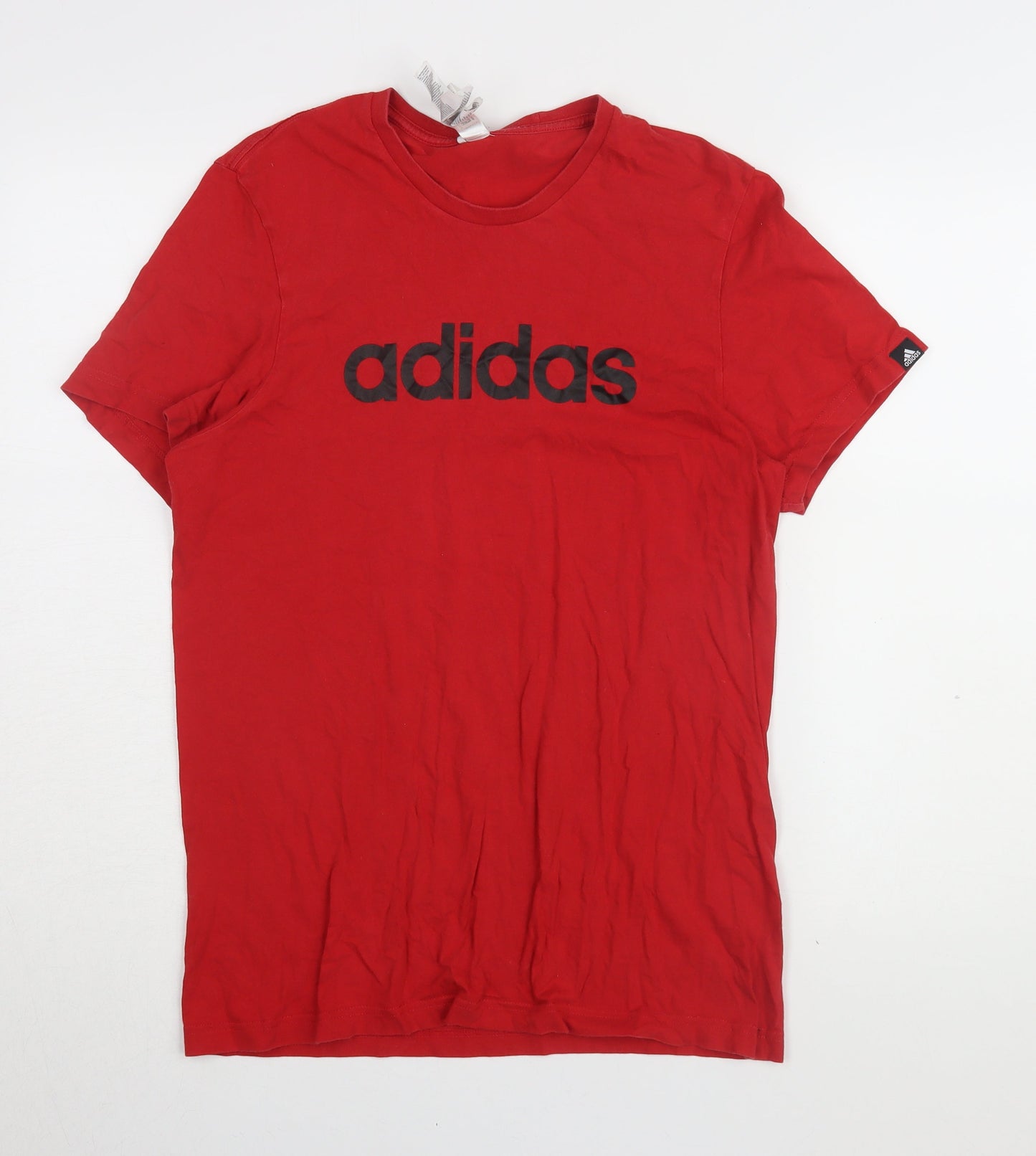Mens UK Size S adidas Red  T-Shirt