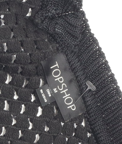 Womens UK Size M Topshop Black Pullover Jumper