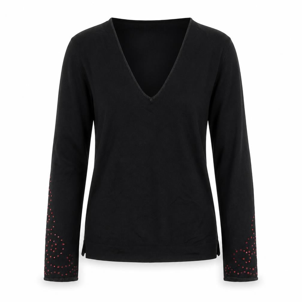 Womens UK Size 10 NEXT Black Pullover Jumper