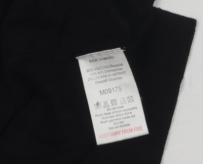 Womens UK Size 10 NEXT Black Pullover Jumper