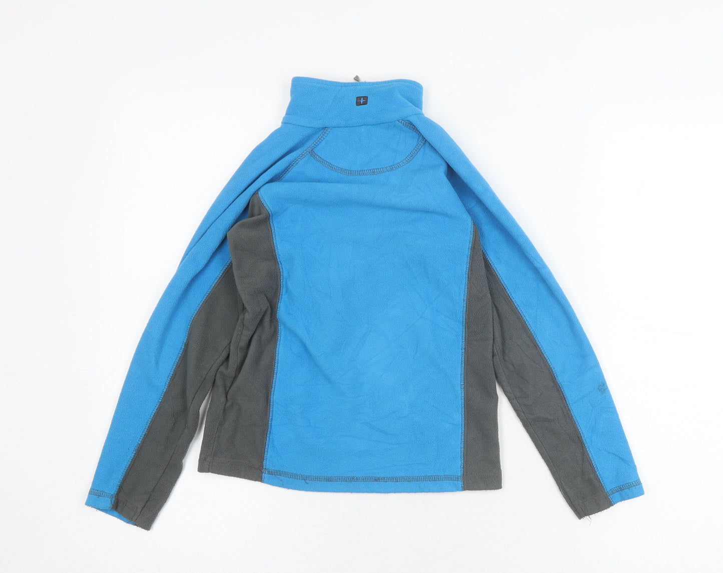Mountain Warehouse Boys' Blue Fleece 1/4 Zip Sweatshirt 7-8 Years