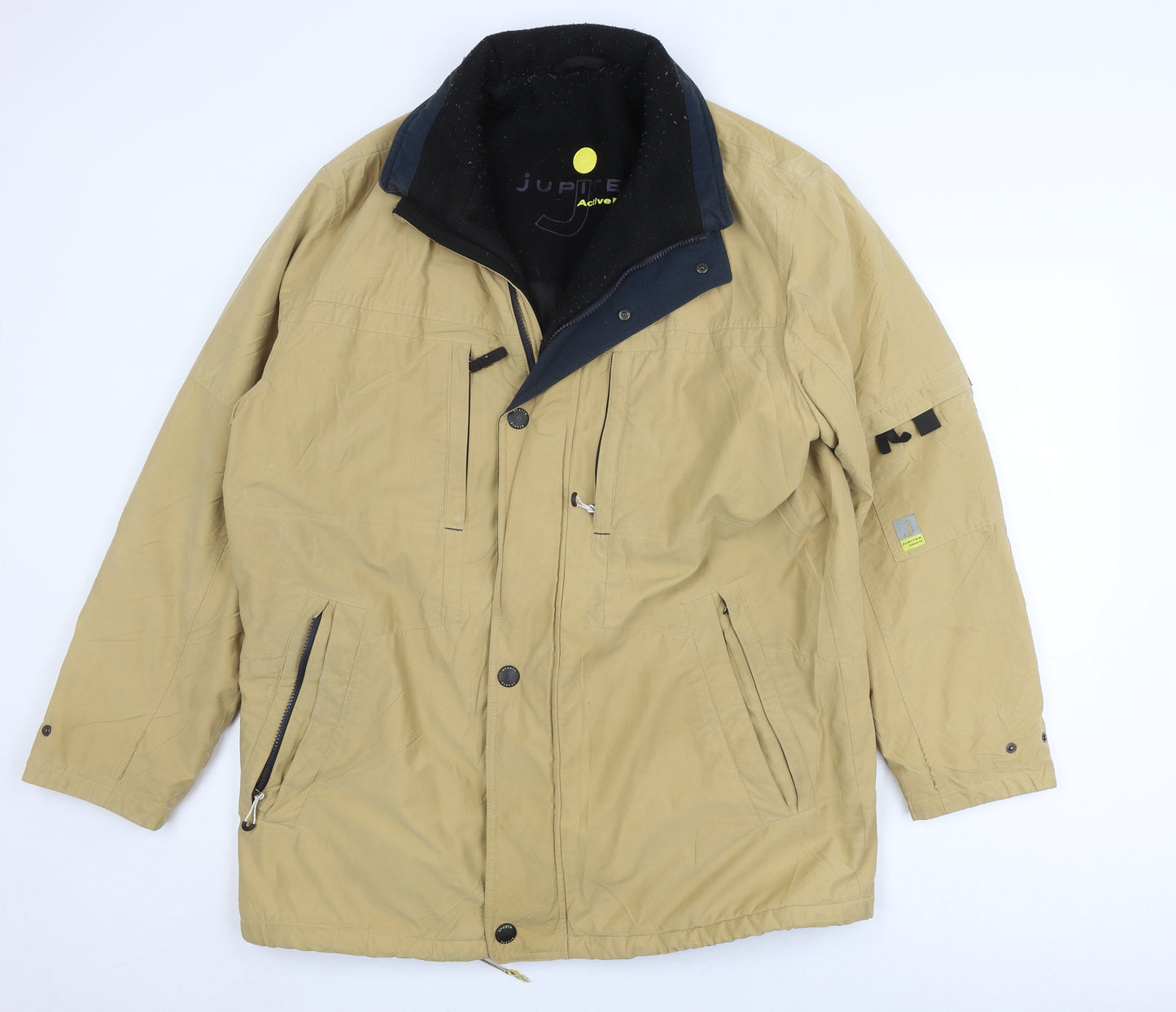 Mens UK Size M Jupiter Beige Parka Coat