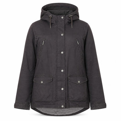 Womens UK Size 14 FatFace Grey Parka Coat