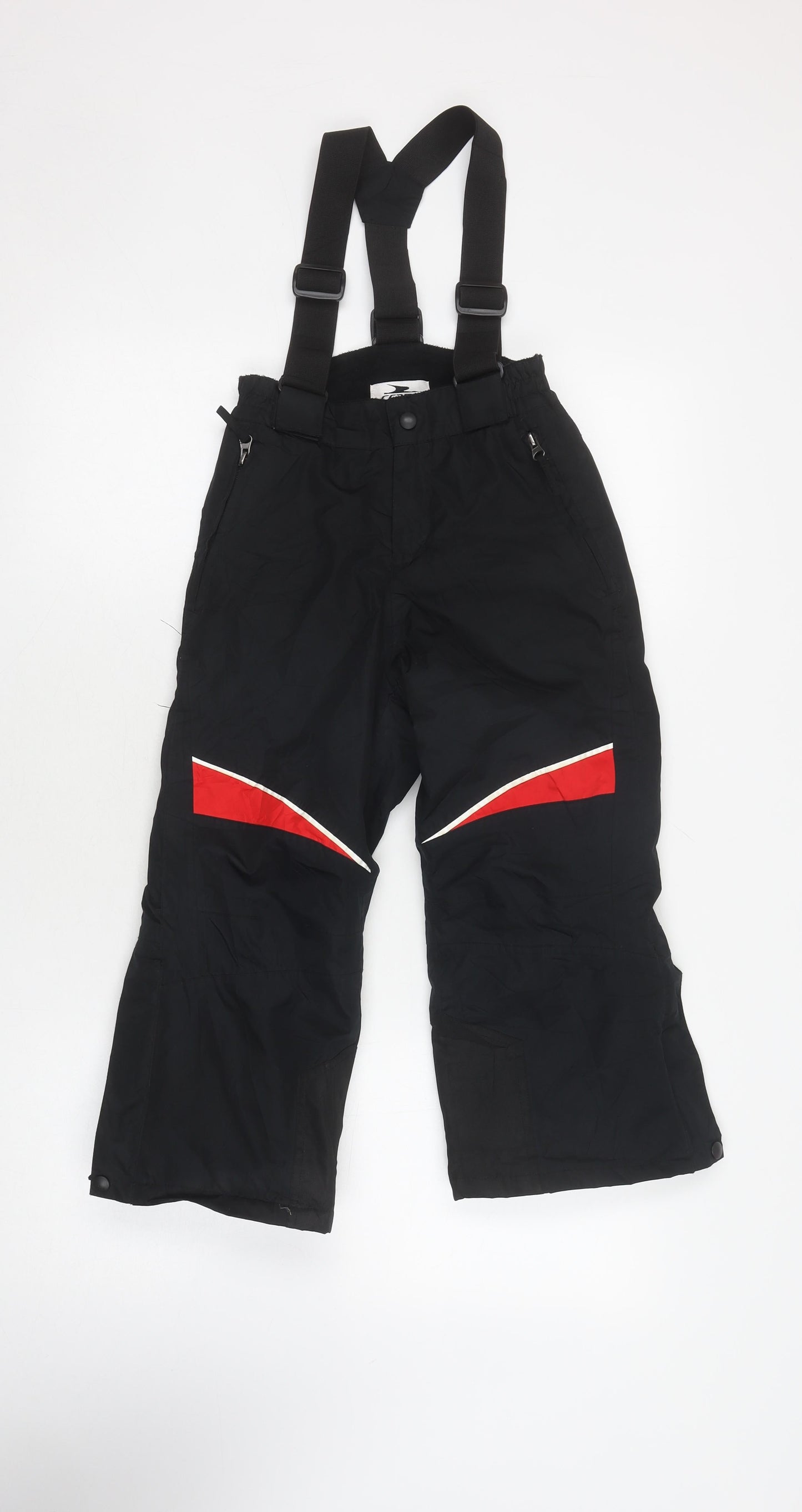 Crane Boys Black Snow Pants 4 Years Waterproof Ski Trousers