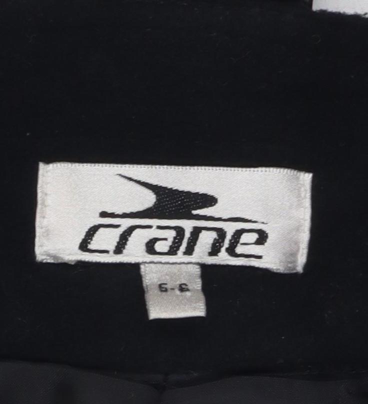Crane Boys Black Snow Pants 4 Years Waterproof Ski Trousers
