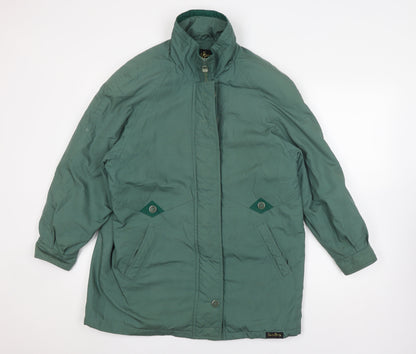 Womens UK Size 14 David Barry Green Basic Jacket