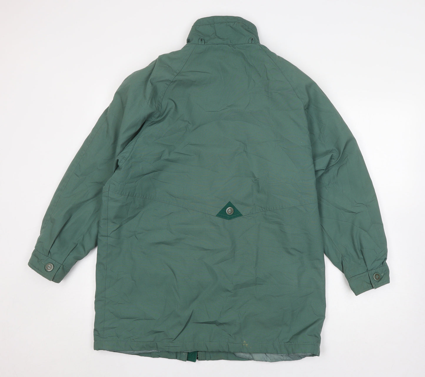 Womens UK Size 14 David Barry Green Basic Jacket
