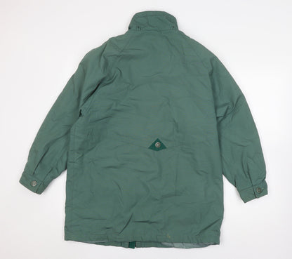 Womens UK Size 14 David Barry Green Basic Jacket