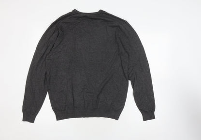 Womens UK Size 16 Zara Grey Pullover Jumper