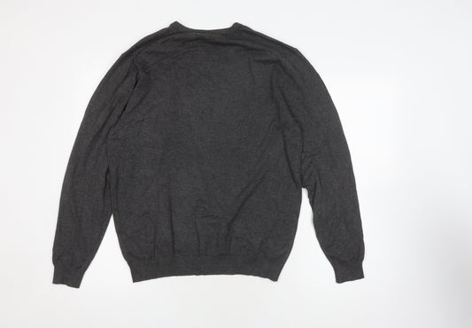 Womens UK Size 16 Zara Grey Pullover Jumper