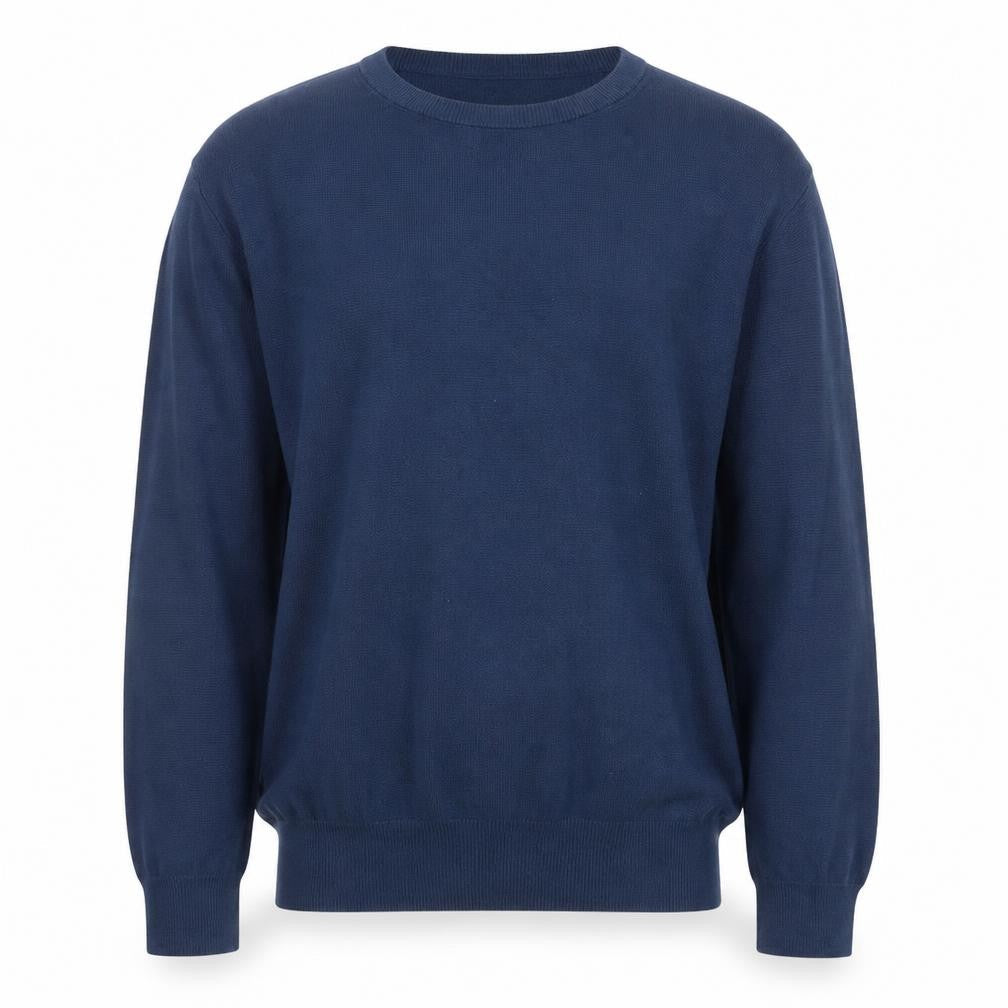 Mens UK Size M J.CREW Blue Pullover Jumper