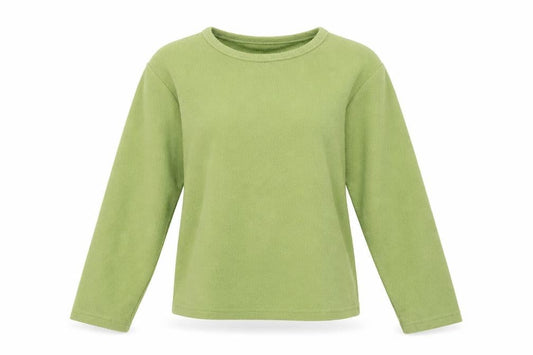 Front view of Hawkshead Green Pullover Sweatshirt unisex, size M