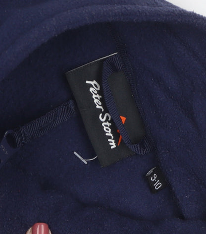 Peter Storm Boys Blue Fleece Jacket 9-10 Years