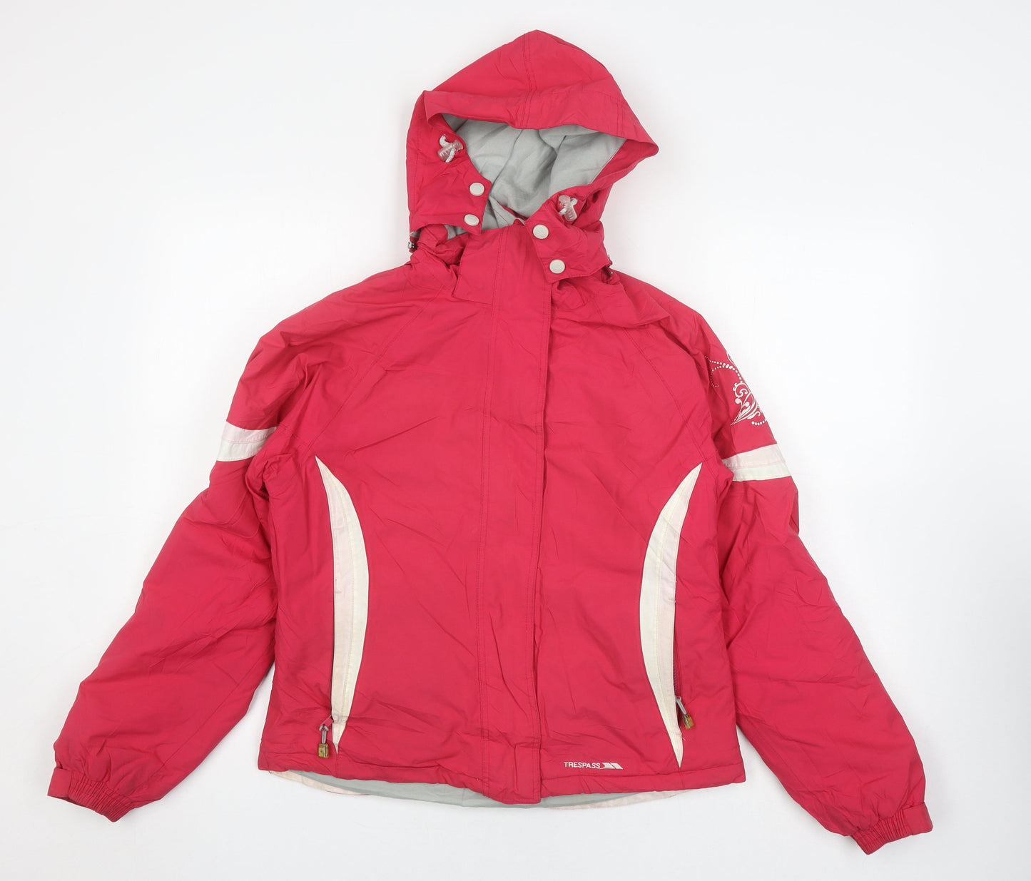Trespass Girls Red Ski Jacket 15-16 Years Waterproof
