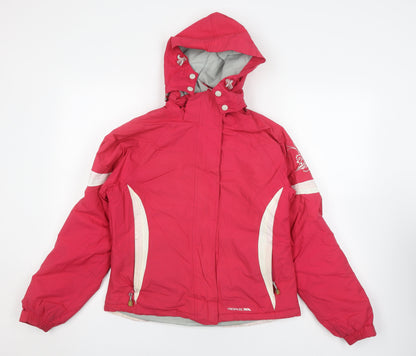 Trespass Girls Red Ski Jacket 15-16 Years Waterproof