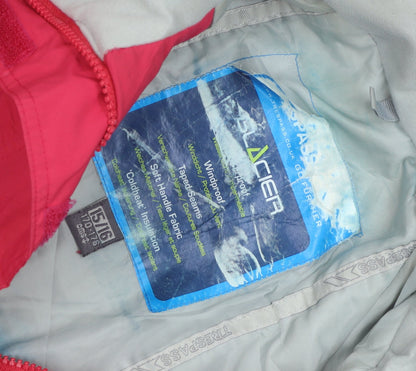 Trespass Girls Red Ski Jacket 15-16 Years Waterproof