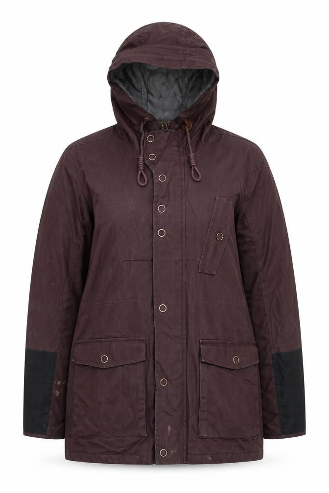 Womens UK Size M River Island Brown Parka Coat