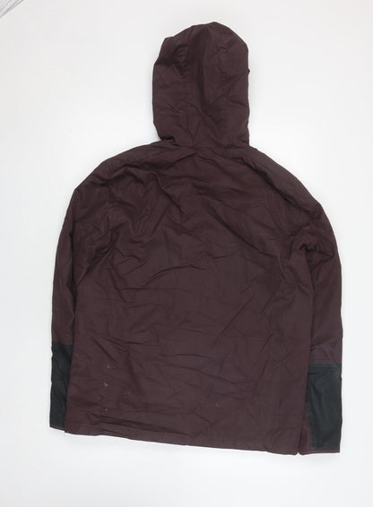 Womens UK Size M River Island Brown Parka Coat