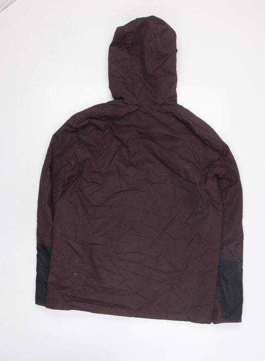 Womens UK Size M River Island Brown Parka Coat
