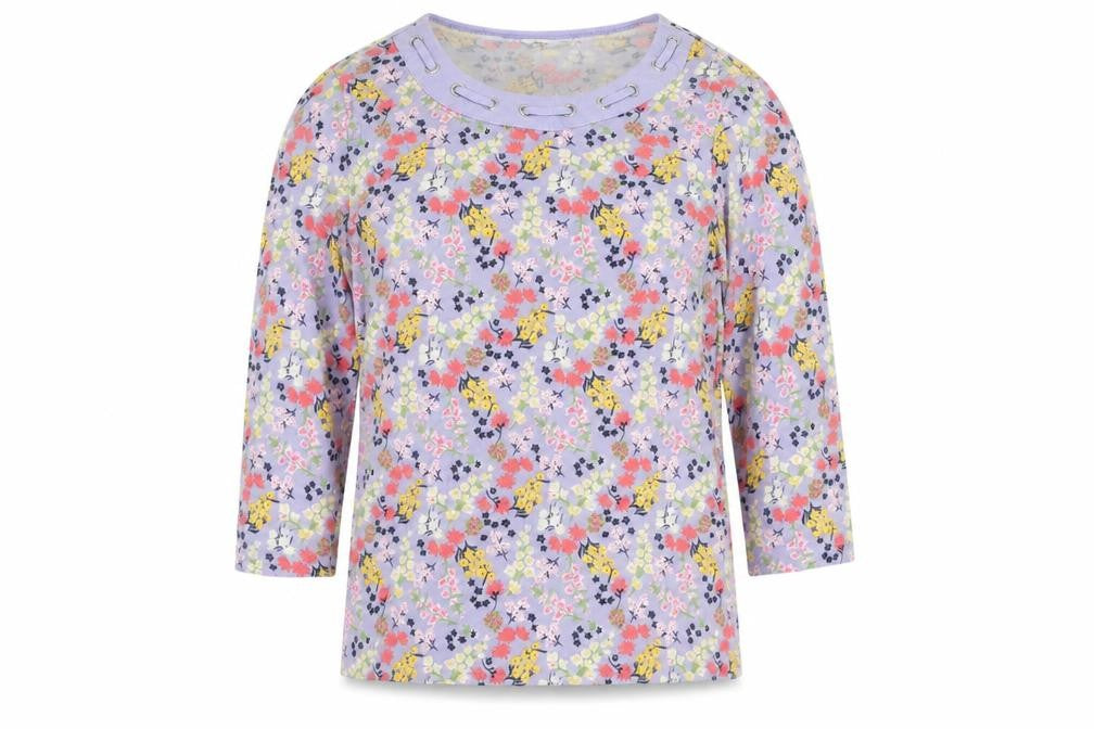 Womens UK Size 14 Cotton Traders Multicoloured  Blouse