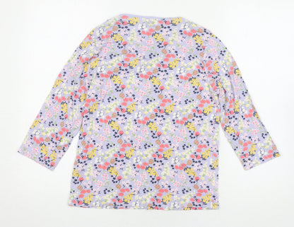 Womens UK Size 14 Cotton Traders Multicoloured  Blouse