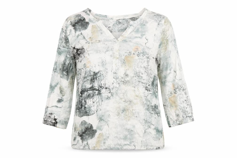 Womens UK Size XS Soyaconcept Multicoloured Jersey Blouse