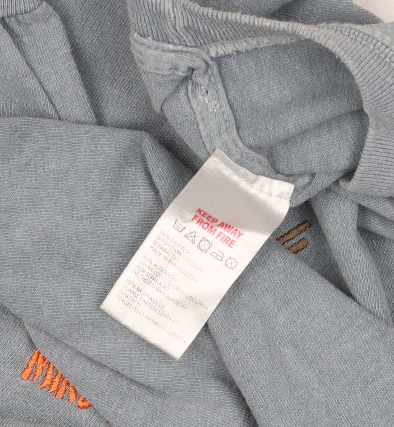 Urban Outfitters Blue Long Sleeve Crew Neck Shirt M