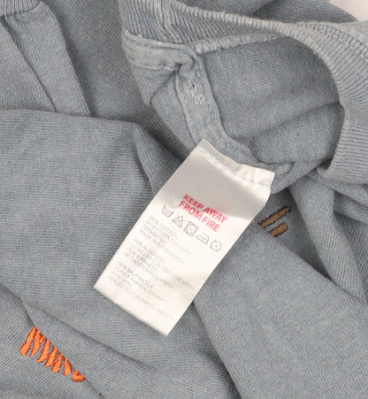 Urban Outfitters Blue Long Sleeve Crew Neck Shirt M