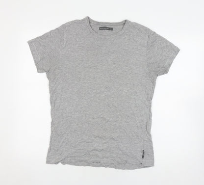 French Connection Grey T-Shirt, Unisex M, Casual Comfort