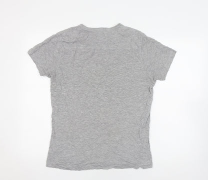 French Connection Grey T-Shirt, Unisex M, Casual Comfort