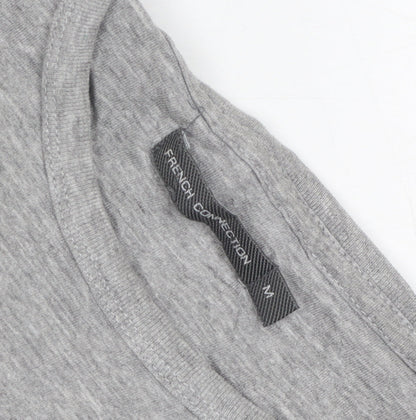 French Connection Grey T-Shirt, Unisex M, Casual Comfort